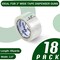 Heavy Duty Clear Packing Tape 18 Rolls for Shipping, Moving, and Packaging Sealing Thicker Clear Tape 2 Inches Wide 65 Yards Per Roll 1170 Total Yards